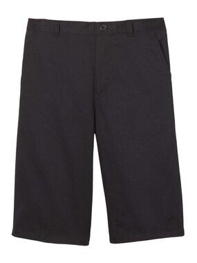 NWT French Toast Boys Pull-On Twill Short Black 10 Husky